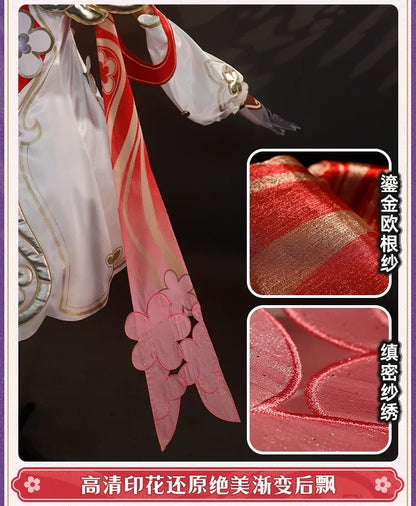 iCoser Honkai Star Rail Tribbie Cosplay Costume Wig Dress Uniform Headwear Wings Carnival Halloween Party for Women Girls Props