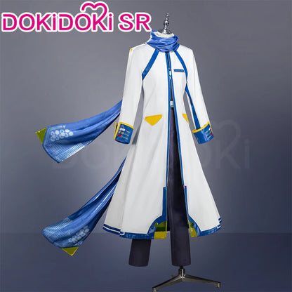 IN STOCK Kaitoo Cosplay Costume Anime Cosplay DokiDoki-SR Men Blue White Uniform Costume Kaitoo Cosplay Halloween Singer Cosplay