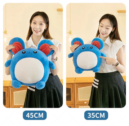 35/55/75cm Azumarill Pokemon Large Plush Toy Anime Doll Cute Giant Pokémon Cute Cartoon Stuffed Plushie Pillow Gift for Children