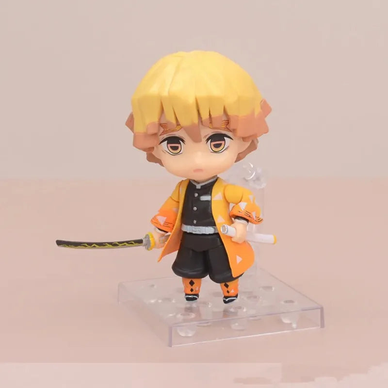 Tomioka Giyuu & Tokitou Muichirou Demon Slayer Kimetsu No Yaiba PVC Q-Version Anime Figurine Action Model Toy Collection
