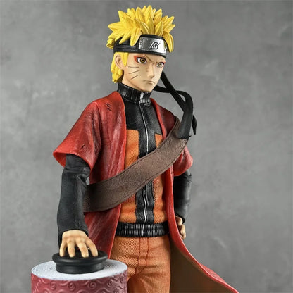 42CM Anime Naruto Uzumaki 1/6 Action Figures Cartoon Anime GK PVC Model Doll Collectible Statue Boy Toys For Collection Gift