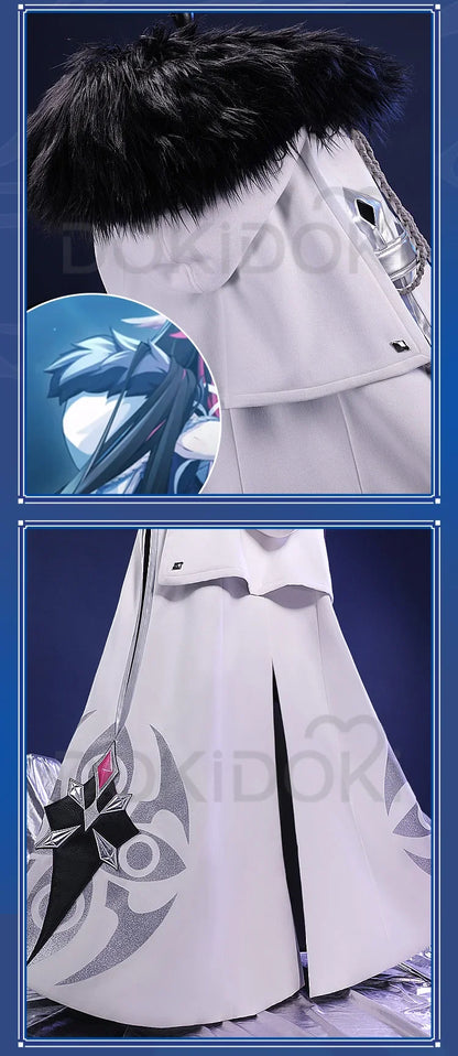 IN STOCK Columbina Cosplay Game Genshin Impact Fatui Harbinger Cosplay Costume DokiDoki-SR Cloak Women Cosplay Christmas