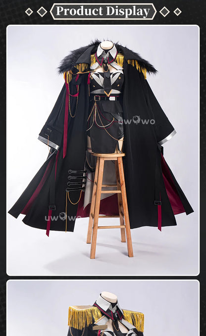 PRE SALE UWOWO Shenhe Cosplay Game Genshin Impact Fanart Shenhe Military Uniform Cosplay Costume With Coat Halloween Costume