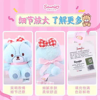 Anime Hello Kitty Cartoon Sanrio Tiny Chum Plush Toys Y2K New Mini Plush Doll Pendant Backpack Keychain Pendant Gift for Girls