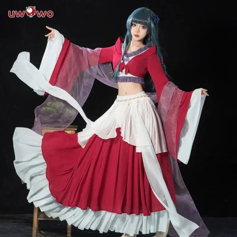 IN STOCK UWOWO Thee Apothecaryy Diariess Maomao Dance Dress Cosplay Costume Dress Halloween Costume