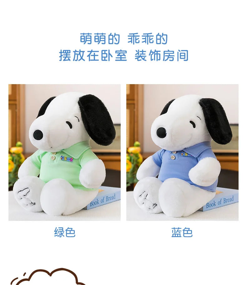 Cute Snoopy Plush Doll Cute Cartoon Soft Sleeping Pillow Doll Cute Ragdoll Children's Kids Gift