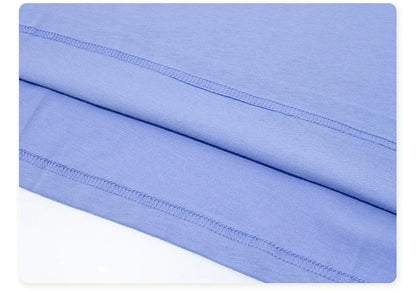 ZODF Trendy 2025 Men Basic Solid Cotton T-Shirts Unisex Male 190gsm Summer Loose Comfortable Soft Tees Shirt Streetwears HY0040