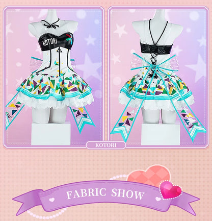 Honoka Kousaka Kotori Minami Tojo Nozomi Rin Hoshizora Cosplay Costume Anime LoveLive! Cosplay DokiDoki-R Women Cute Dress