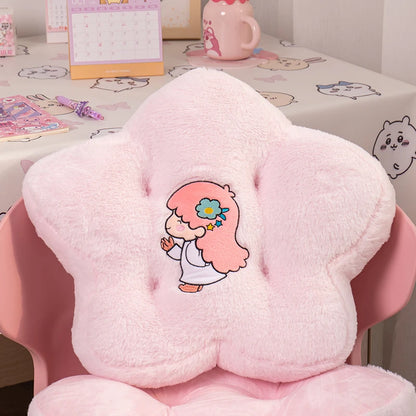 Sanrio Thickened Sitting Cushion Chair Floor My Melody Cinnamoroll Seat Cushion Cartoon Japanese Style Back Cushion Girl