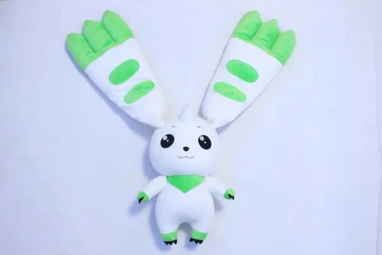 45cm Big Size Digital White Lop Mona Anime Plush Stuffed Doll Kawaii Room Decoration Plushies Pillow Ornaments Holiday Gifts