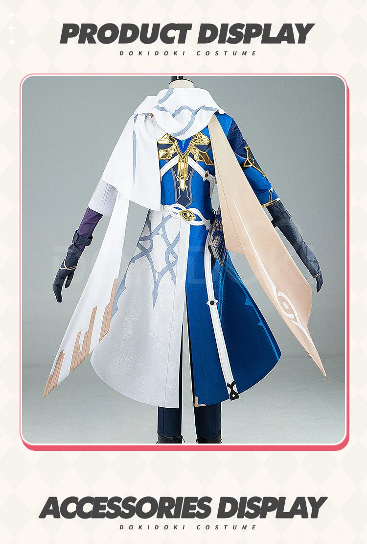 IN STOCK Sunday Cosplay Costume Game Honkai:Star Rail【XS-3XL】DokiDoki-N Men Suit Christmas Costume Sunday Cosplay PlusSize