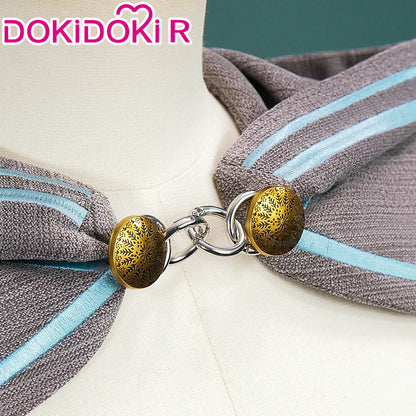 IN STOCK Linkk Cloak Cosplay Game Cosplay Costume【S-3XL】DokiDoki-R Cloak Linkk Cosplay Plus Size Grey Cape Halloween Cloak