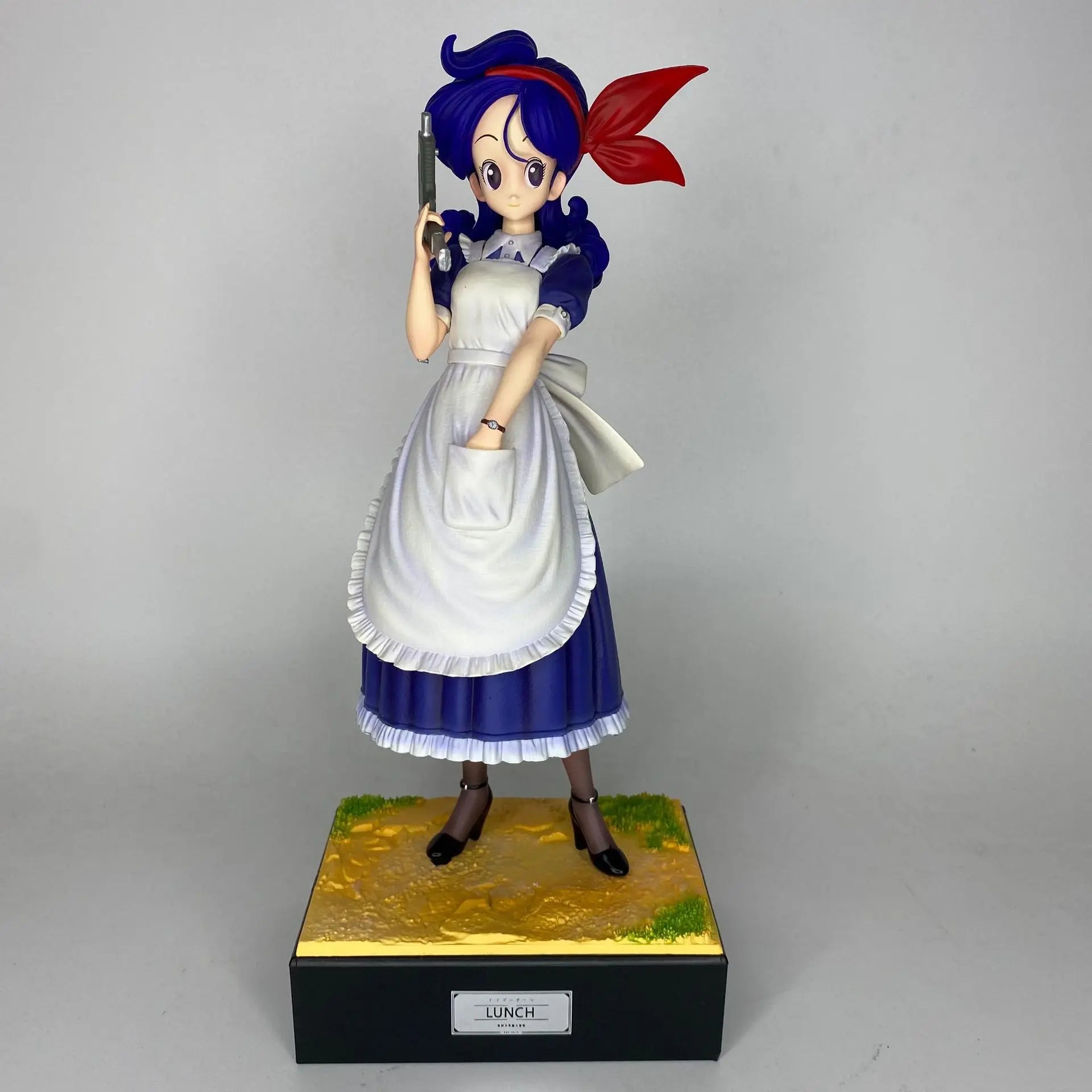 Jt Statue Dragon Ball Z Bulma and Lunch PVC Action Figures Collectible Model Toys Gifts - B