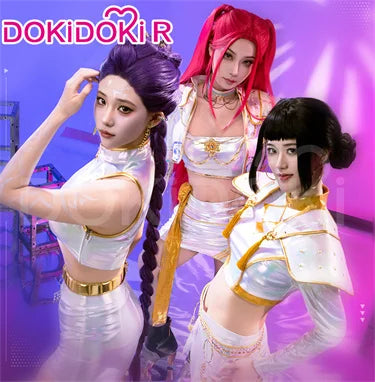 【Last Batch】IN STOCK Rumii Miraa Zoeyy Cosplay Costume【S-3XL】DokiDoki-SR Women Golden Costume Rumii Cosplay Suit Plus Size