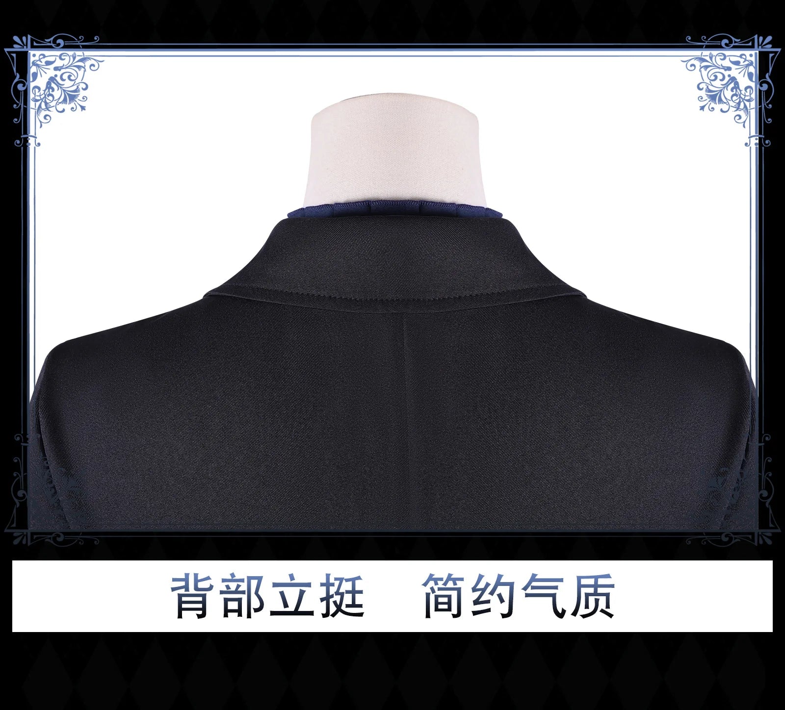 Black Butler Ciel Phantomhive Cosplay Costume Polyester Unisex Set
