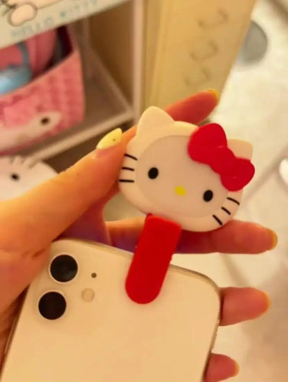 New Small And Exquisite Cartoon Cute Hello Kitty Luminous Toy Girls Mini Portable Selfie Supplement Light Atmosphere Lights