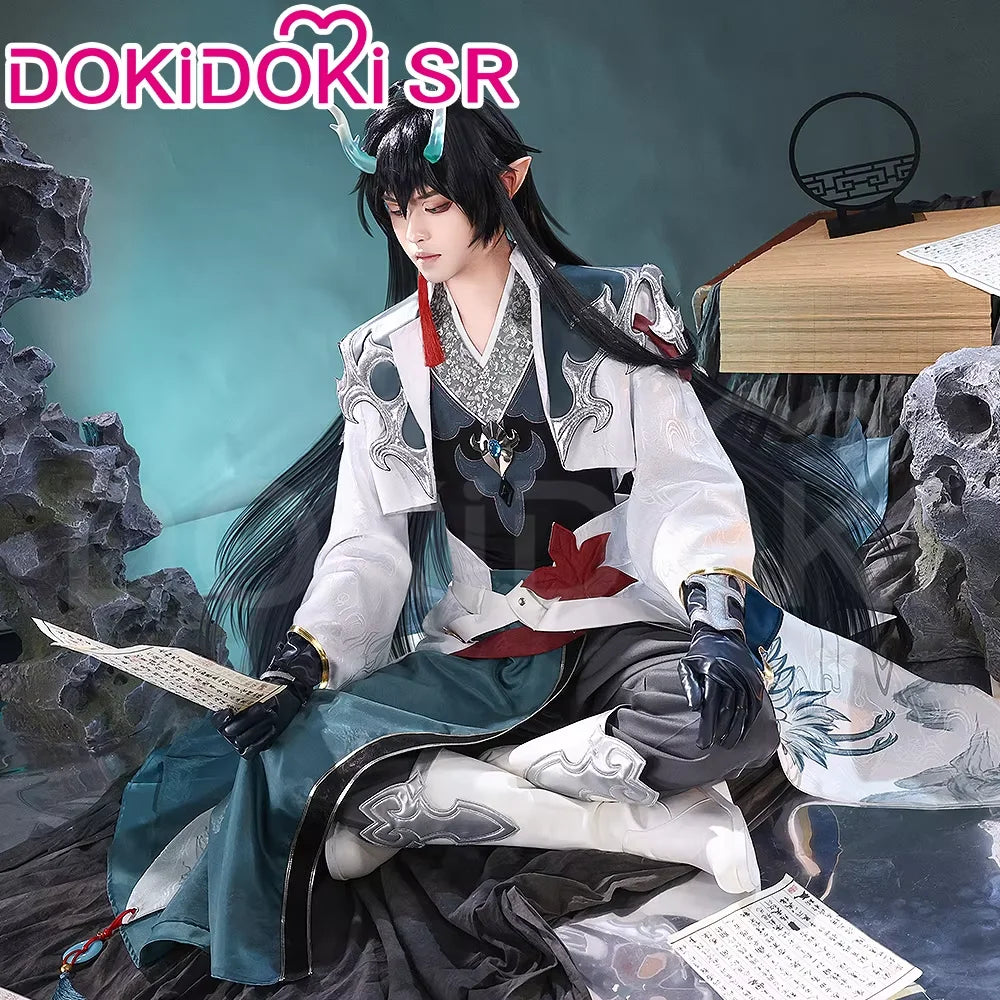 IN STOCK Dan Feng Cosplay Costume Game Honkai: Star Rail DokiDoki-SR Cosplay Imbibitor Lunae Dan Feng Men Dan Heng Halloween