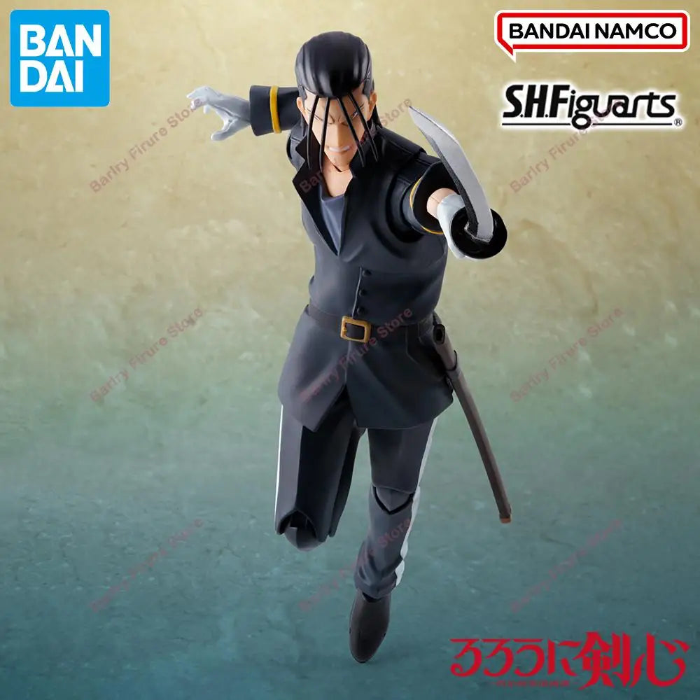 Bandai S.H.Figuarts Rurouni Kenshin Hajime Saito 16.5cm PVC Model