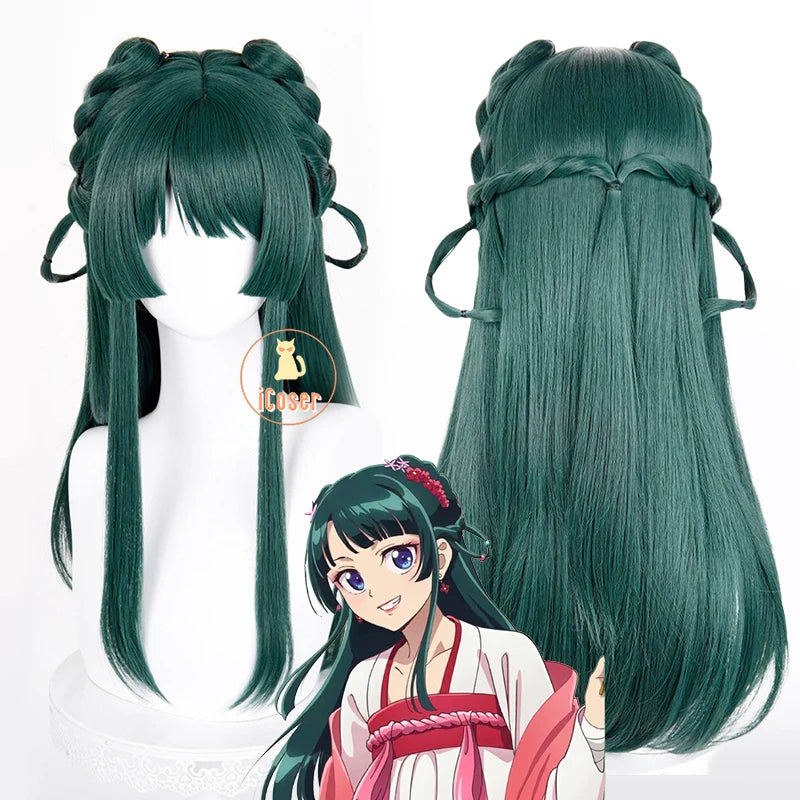 iCoser Anime The Apothecary Diaries Maomao Cosplay Costume Red Pink Dress Kusuriya No Hitorigoto Halloween Party for Women Girls