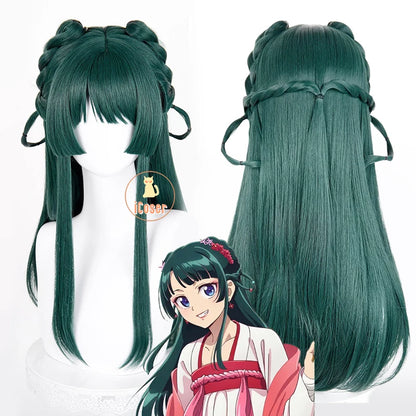 iCoser Anime The Apothecary Diaries Maomao Cosplay Costume Red Pink Dress Kusuriya No Hitorigoto Halloween Party for Women Girls