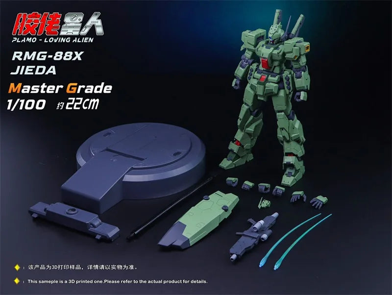 Bandai Jeda Amuro Ray RGM-88 Model Kit 1/100 ABS