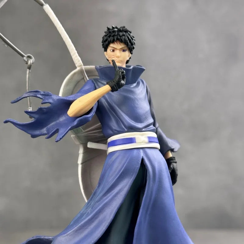 New Naruto Anime Figures Uchiha Obito Standing Posture Double Headed Sculpture Action Doll Pvc Model Statue Ornament Toys Gifts