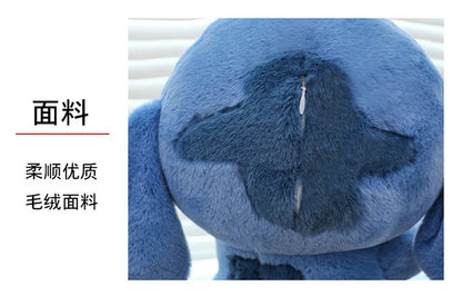67cm Big Size Disney Lilo & Stitch Anime Plush Stuffed Doll Room Kawaii Plushies Pillow Decorations Children's Holiday Gifts