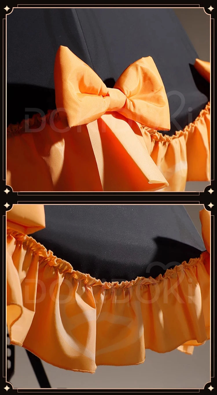 IN STOCK Navia Cosplay Costume Game Genshin Impact DokiDoki-SR Women Halloween Costume Metal Accessories Medieval Navia Wig