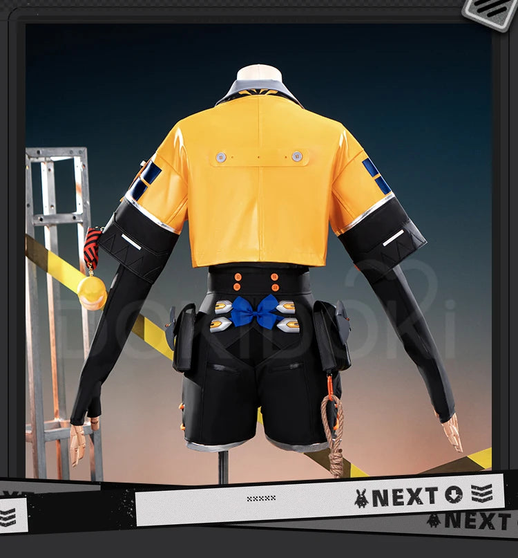 Ju Fufu Cosplay Costume Game Zenless Zone Zero DokiDoki-R ZZZ Women Costume Ju Fufu Tiger Cute Cosplay Halloween Tail