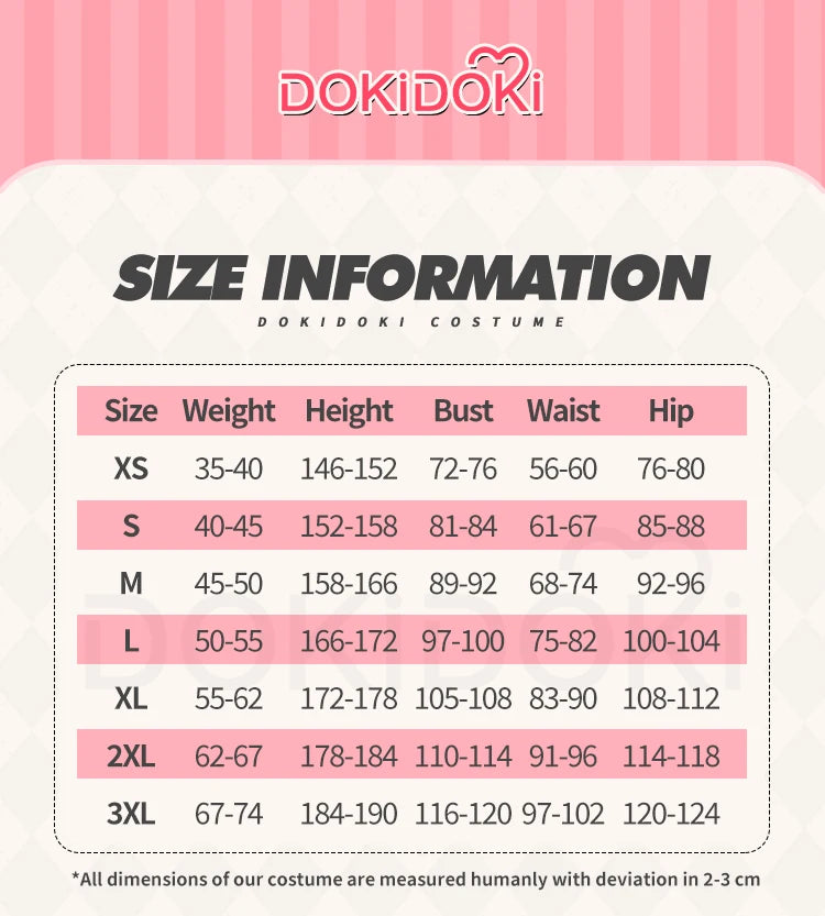 【Last Batch】IN STOCK Zoeyy Miraa Rumii Cosplay Costume【XS-3XL】DokiDoki-N Golden Costume Zoeyy Miraa Rumii Cosplay Plus Size