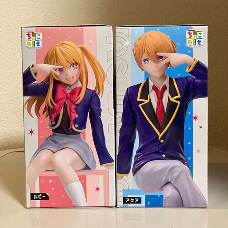Bandai SEGA PM Oshi No Ko Hoshino Aquamarin Rubii 13CM PVC Model