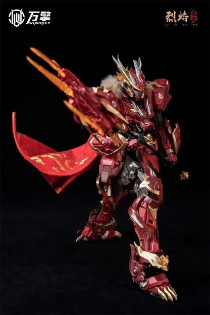 Bandai Lie Yan Chen Long Fire Dragon Model Kit 1/200 ABS Metal Frame