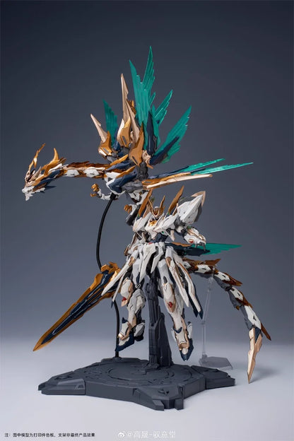 Yuyi Hall Gs-Toys Yellow Emperor Of Primordial Spirit  Assembly Model Kit Articulated Figurine Mecha Toy Ornament Collectible