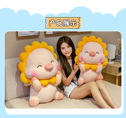 40-70cm Cute Pig Plush Toys Soft Stuffed Animal Pillow Kawaii Plushies Home Decoration Children Birthday Gift Doll for Kid Girl