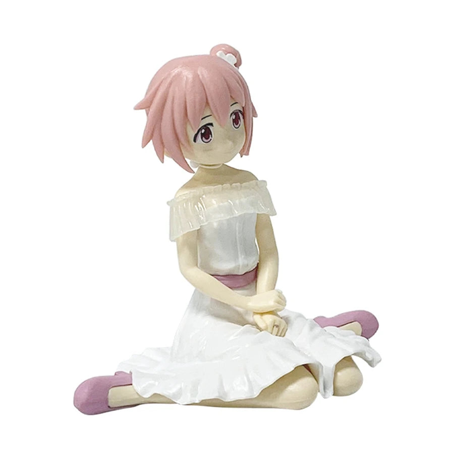 10cm Mahou Shoujo Madoka Magica Anime Figure Kaname Madoka Action Figure Akemi Homura Figurine PVC Collection Model Doll Toys