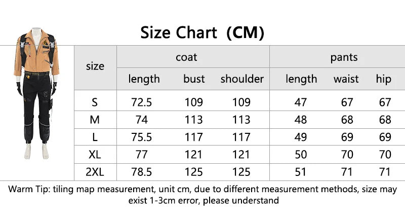 Love and Deepspace Caleb Cosplay Costume Wig Brown Flying Jacket Supersonic Uniforms Halloween Party for Women Men Outfit Props