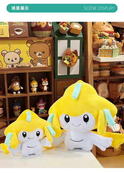 30-75CM Big Size Pokémon Jirachi Plushies Cartoon Anime Peluche Comfortable Soft Doll Kawaii Ornament Children's Toy Gifts