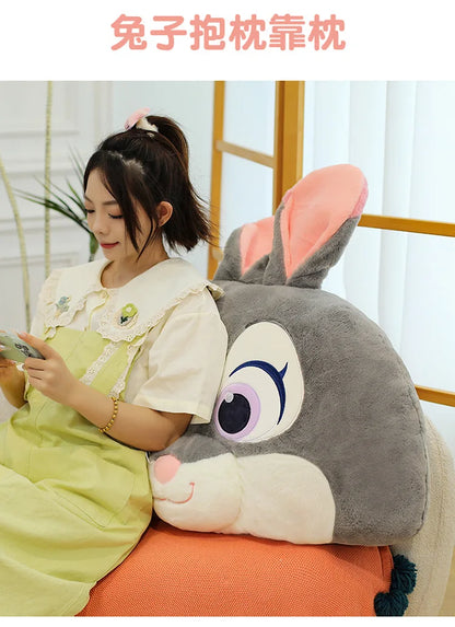 90x50cm Big Size Judith Laverne Hopps Anime Plush Stuffed Doll Zoo Tropolis Room Decorated Plushies Children Pillow Holiday Gift