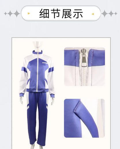 Anime Uma Musume Cinderella Gray Oguri Cap Cosplay Costume Wig Sportswear Headwear Tail Halloween Party for Women Girls Carnival