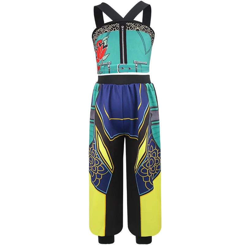 Halloween Girls Detective Cosplay Costume Set for Carnival Party Performance