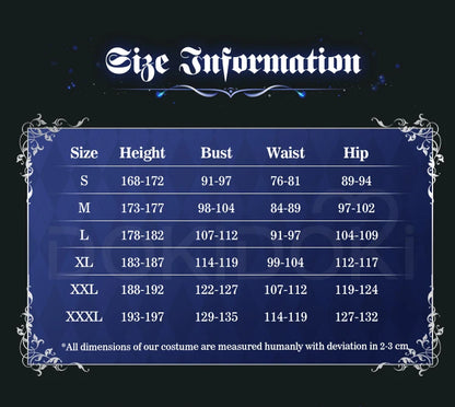 Vergil Cosplay Cotsume Game Cosplay【S-3XL】DokiDoki-R Vergil Nelo Angel Cosplay Slayer Men Halloween Costume Plus size