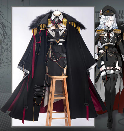 PRE SALE UWOWO Shenhe Cosplay Game Genshin Impact Fanart Shenhe Military Uniform Cosplay Costume With Coat Halloween Costume