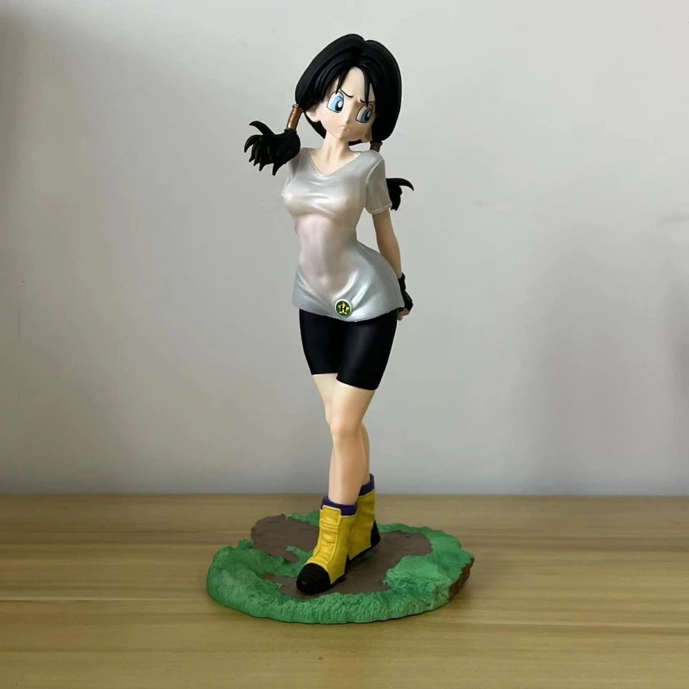 25cm Dragon Ball Z Videl Statue Figure Anime Gohan's Wife Videl Figure PVC Action Figures Collection Model Toy Gifts