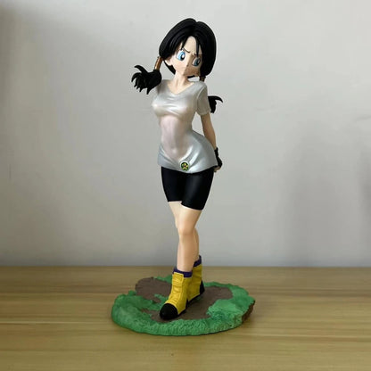 25cm Dragon Ball Z Videl Statue Figure Anime Gohan's Wife Videl Figure PVC Action Figures Collection Model Toy Gifts