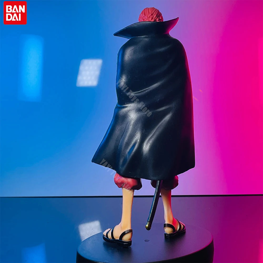 New 18cm One Piece Anime Figure Red Hair Shanks Action Figures Cartoon Figure Model PVC Doll Collection Decoration Kid Toy Gift