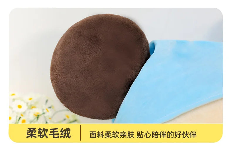 Large Size 80cm New Minnie Mickey Mouse Couples Doughnut Kawaii Movies Stuffed Plush Toy Doll Birthday Girlfriend Girl Xmas Gift