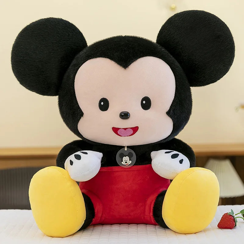Cartoon Mickey Mouse Plush Toy Couple for Kids Birthday Xmas Gift Wedding Bed Doll Valentines Minnie Present Arcade Stuffed toy