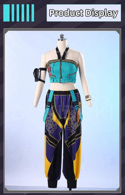 【Last Batch】IN STOCK Rumii Zoeyy Miraa Cosplay Costume【XS-3XL】DokiDoki-R Women Yellow Suit Rumii Miraa Costume Plus Size