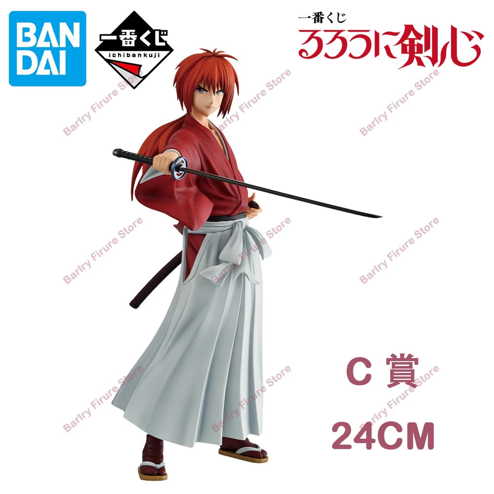 Bandai Ichiban Kuji Rurouni Kenshin Figure 23-25cm PVC