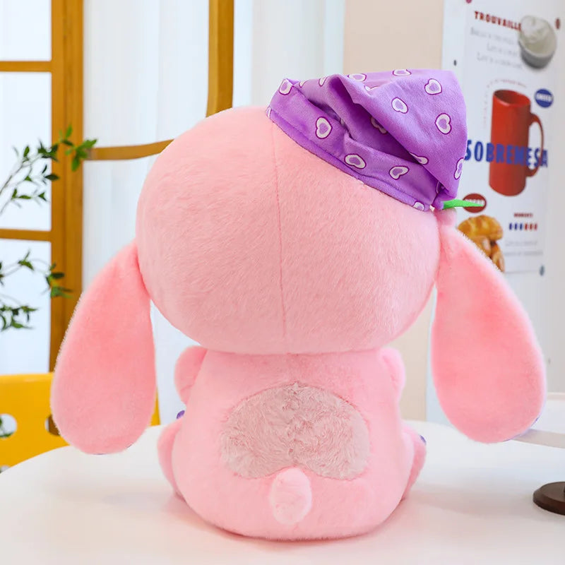 80cm Large Big Size Disney Stitch Sleeping Cute Anime Plush Stuffed Doll Room Plushies Pillow Ornaments Children's Holiday Gifts
